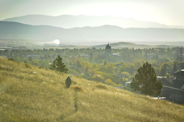 A morning hike in 2014